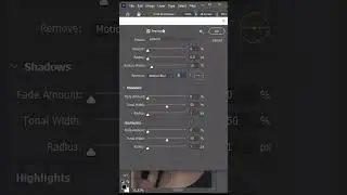 Easy Trick to Fix Motion Blur in Photoshop #photoshop #tutorial