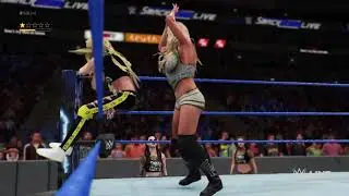 WWE 2K18 Smackdown Live Charlotte Flair vs Liv Morgan: February 6, 2018