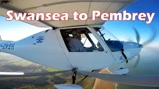 Swansea to Pembrey | GoPro Flying Video | ATC Audio