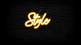 Photoshop Tutorials - Style Light Painting Text Effect