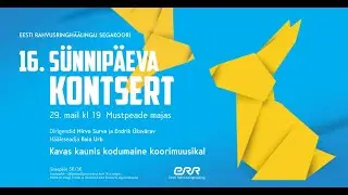 Eesti Rahvusringhäälingu segakoor 16 Mustpeade majas