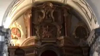 Kids singing in Ronda church