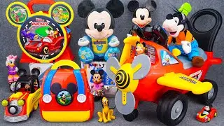 Satisfying with Unboxing Disney Mickey Mouse Big Airplane Playset | Review Toys ASMR