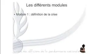 Présentation, définition de la crise