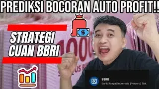 Strategi Cuan SAHAM BBRI Terbaru! Modal Santai, Potensi Profit Maksimal!