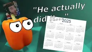 I completed DougDoug's 1 YEAR CHALLENGE...