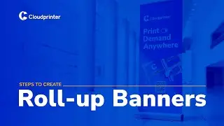 Design Roll-up banners for printing