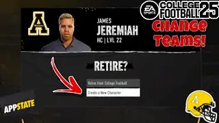 How to change Teams in College Football 25 Dynasty Mode!