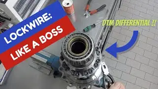 How to lockwire - 3 bolts - DTM Hewland Differential - POV