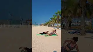 no battery please charge 🪫 #kitebeach #dubai #pilates