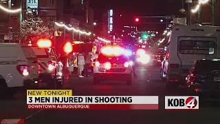 APD: 3 injured in downtown shooting, suspect unknown