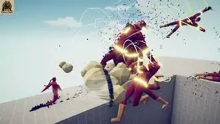 Giant Size FLASH Army vs Every God | Tabs Simulator
