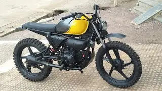 modified passion pro | scrambler  |  megh custom motorcycle