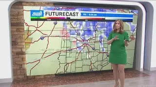 Timing more snow showers to close the week