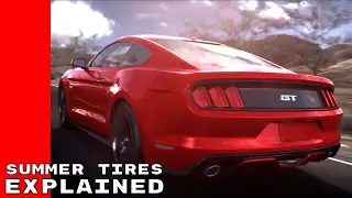 2017 Ford Mustang GT Summer Tires Explained