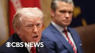 What is the U.S. trying to achieve with military threats against Iran?