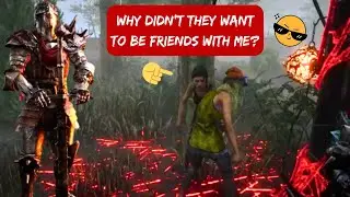 DBD The Knight Gameplay: failed attempts to be friends with the Survivors:)