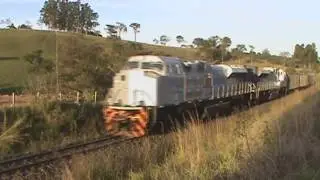 Trem de Carga - Sentido Norte locomotiva lider x2EMD-SD70ACe-BB VL!