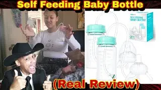 Skywin Self Feeding Baby Bottle (Real Review)