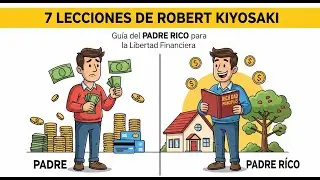 C&oacute;mo ser RICO seg&uacute;n ROBERT KIYOSAKI 💵 | 7 Lecciones del PADRE RICO para tu Libertad ANIMADO RESUMEN