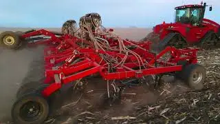 Air seeding in North Dakota 2021 4K