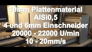 V1 10mm Plattenmaterial fr&auml;sen