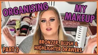 ORGANIZING MY MAKEUP COLLECTION 2021 - NEW ALEX 9 DRAWER ORGANIZATION & SMALL DECLUTTER