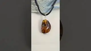🧡 Amber Gemstone Necklace &ndash; Warmth, Strength & Timeless Beauty
