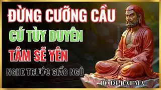Nghe Lời Bồ Đề Đạt Ma Trước Khi Ngủ : ĐỪNG CƯỠNG CẦU – CỨ TÙY DUYÊN – TÂM SẼ YÊN.