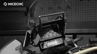 How to Install GPS Mount Navigation Bracket Holder For Honda CRF1100L Africa Twin 2020-2025