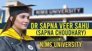 Dr Sapna Choudhary | NIMS University | Ramp Walk | NIMS Chairman | Dr Balvir Singh Tomar