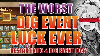 THE WORST Dig Pulls Ever? More Than Gem & Dig Event At the Same Time? | Rise of Kingdoms LIVE Recap