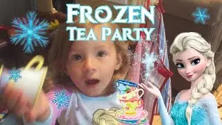 Disney FROZEN Princess Tea Party and Singing - Anabel Gets a New Frozen Anna Elsa Play Set