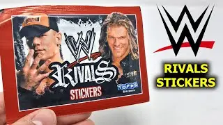Opening 15x PACKS of WWE Rivals Stickers - Wrestling Stickers - Mikes Cards and Stickers # 378