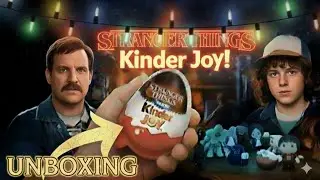 Abriendo Huevos Kinder SORPRESA de Stranger Things ¿Saldrá por fin Will?