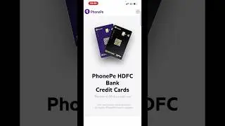 PhonePe HDFC Bank Credit Cards #rupay #rupaycard #creditcard best of UPI in a credit card