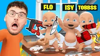 3 BABYS gegen 1 PAPA in Whos your Daddy!