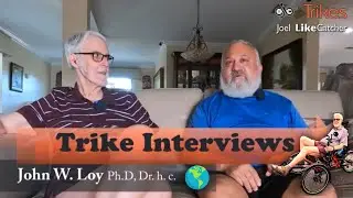 SENIOR BIKE RIDING. Trike Interviews: The inspiring story of John Loy, at 84 years old