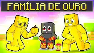 FUI ADOPTADO POR UNA FAMILIA DORADA EN MINECRAFT