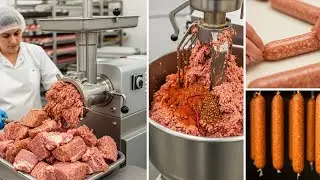 Pepperoni Sausage Factory Exposed | How Pepperoni Is Really Made