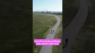 🚴&zwj;♀️✨ Romantic Bike Ride Along Trinity River Trail with Stunning Dallas Skyline 🌆🚁