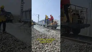 #RailwayEngineering #RailwayMaintenance #Ballast #Railroad