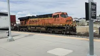 The Long Cargo Train in Colorado.