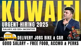 Urgent Hiring in Kuwait | Delivery Bike Riders & Car Drivers | Indian License Only | 2025