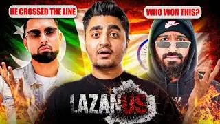 REACTION ON EMIWAY VS LAZARUS DISS 💀 | WHO WON? 🔥