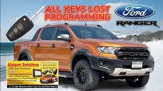 Ford Ranger Model 2012 All Keys Lost Programming #ford #fordranger #fordraptor