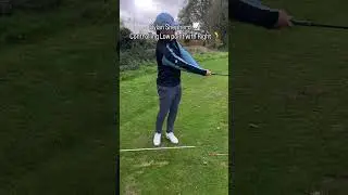 Dylan Shepherd controlling low point depth by managing and controlling the flag in his right leg