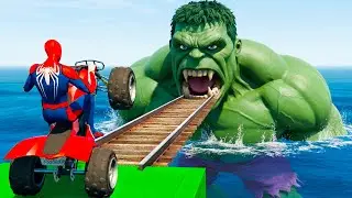 الرجل العنكبوت انقاذ باتمان Spider-Man Rescue batman vs iron man vs venom funny Game GTA 5 superhero