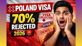 Рабочая виза в Польшу на 2026 год ❌ 70% отказов | Раскрыта реальная причина