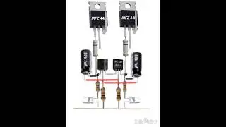 How to Make an Inverter Circuit DIY 12V to 220V  #diy #diyprojects